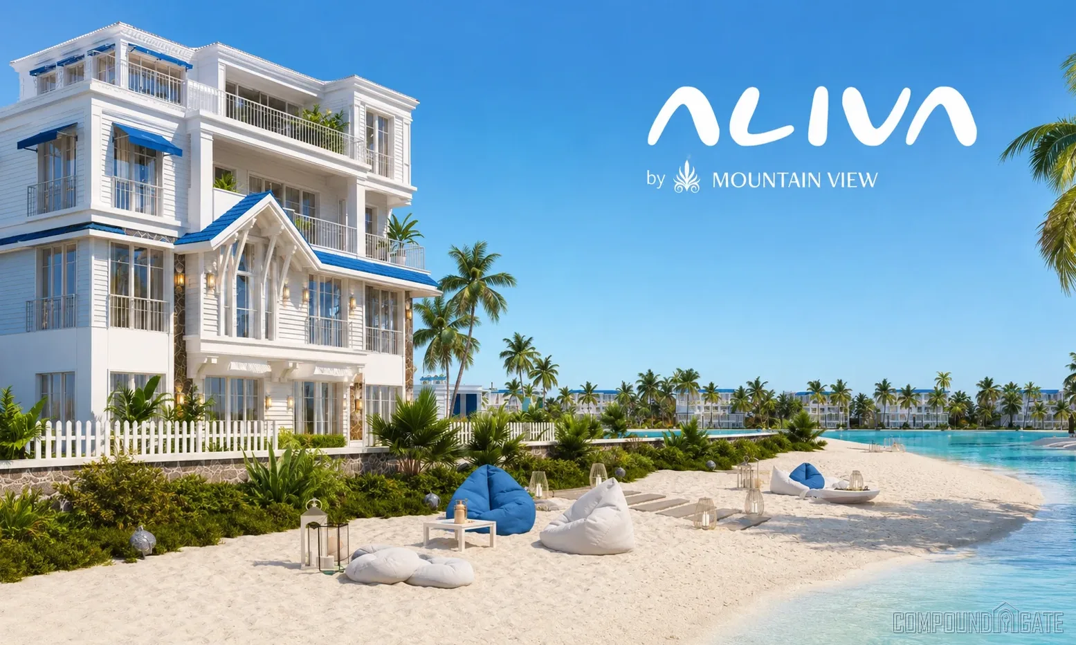 كمبوند اليفا المستقبل سيتي Compound Aliva Mostakbal City