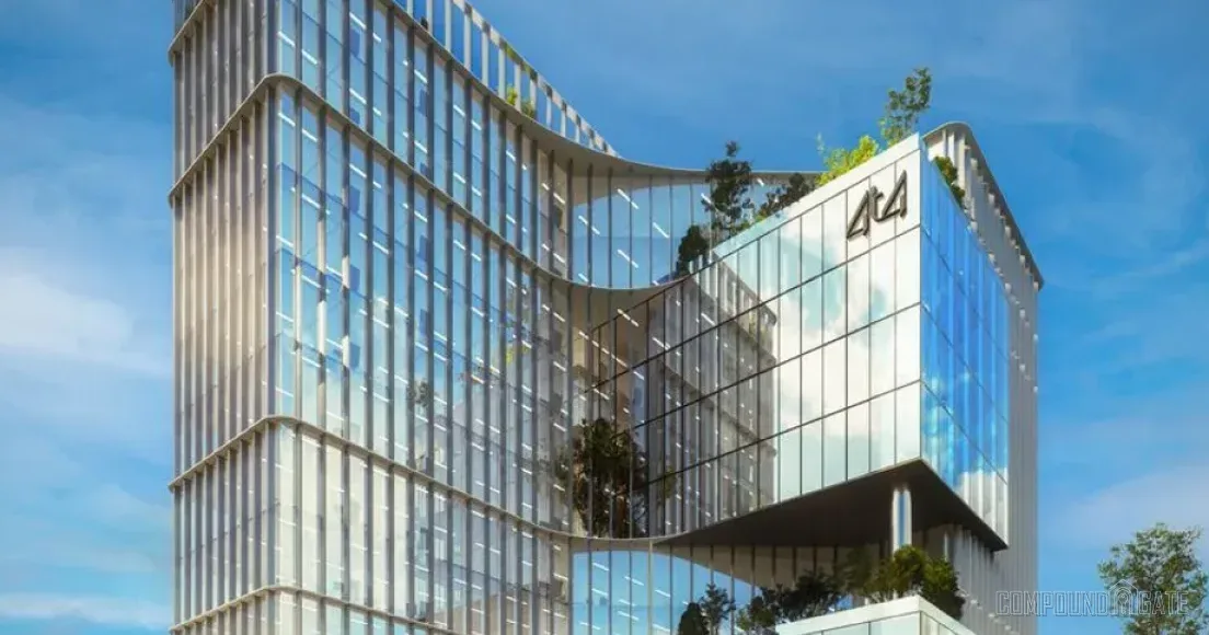 تصميم مول 4T4 تاور العاصمة الإدارية الجديدة - واجهة معمارية بالبرجين والكوبري المعلق