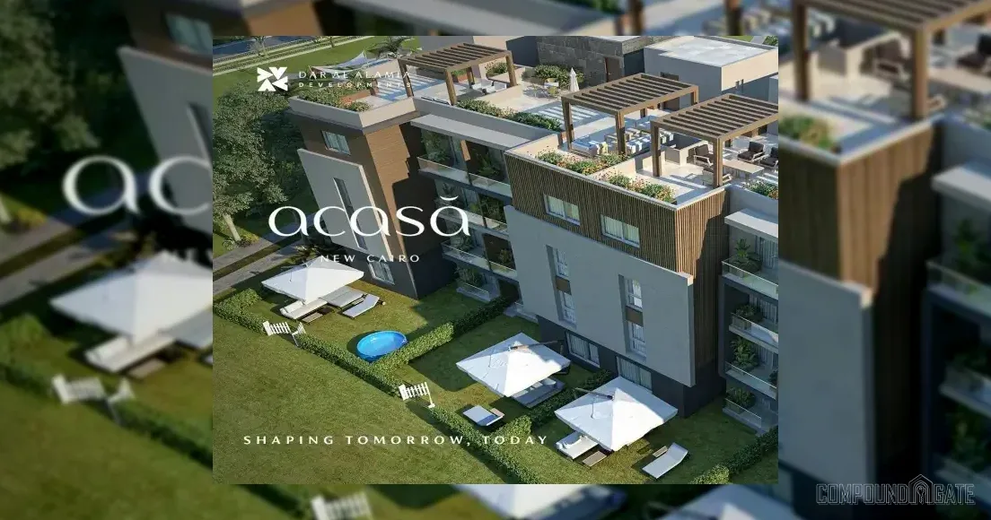 كمبوند اكاسا ميا القاهرة الجديدة Compound Acasa Mia New Cairo