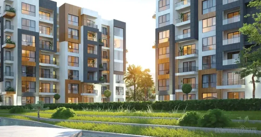 Aria Compound - sister project to One Ninety by the same developer Landmark Sabbour in the Fifth Settlement