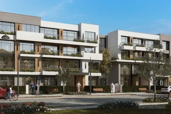 كمبوند لوجار — التصميم المعماري المتكامل وسط المناظر الطبيعية في نيو زايد بالشيخ زايد