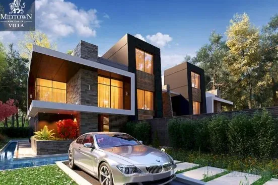 كمبوند فيلا ميدتاون العاصمة الإدارية الجديدة Compound Midtown Villa New Capital