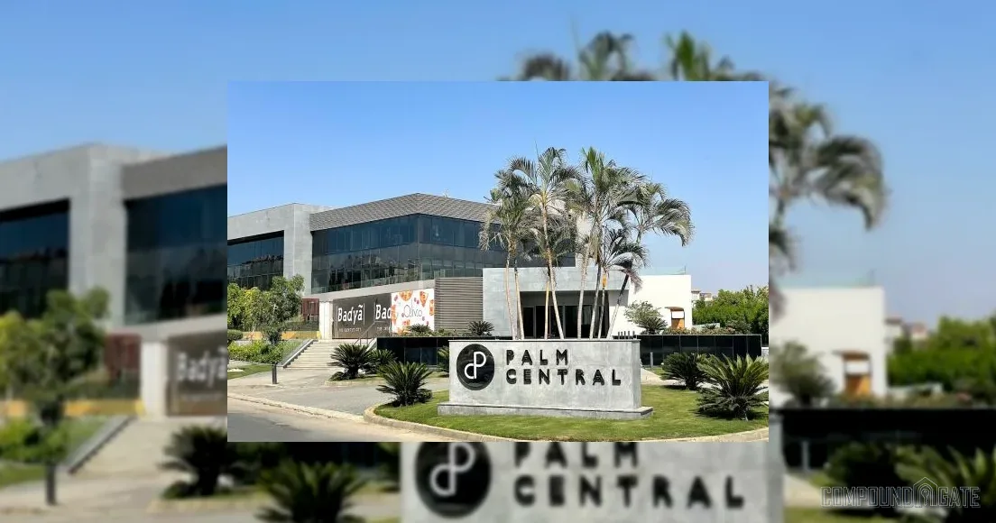 Palm Hills Developments commercial projects alongside The Lane Mall