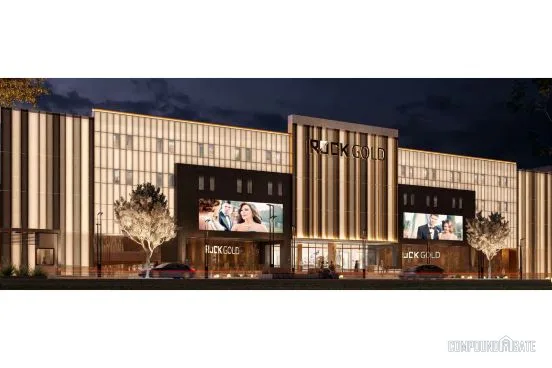 مول روك جولد — التصميم المعماري لـ Rock Gold Mall من شركة روك للتطوير العقاري في الجولدن سكوير بالقاهرة الجديدة