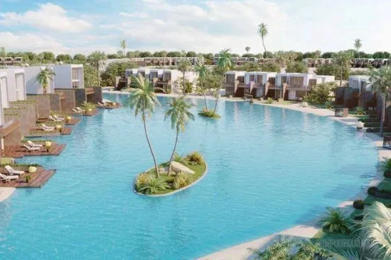 قرية ازميرالدا باي الساحل الشمالي Village Smeralda Bay North Coast