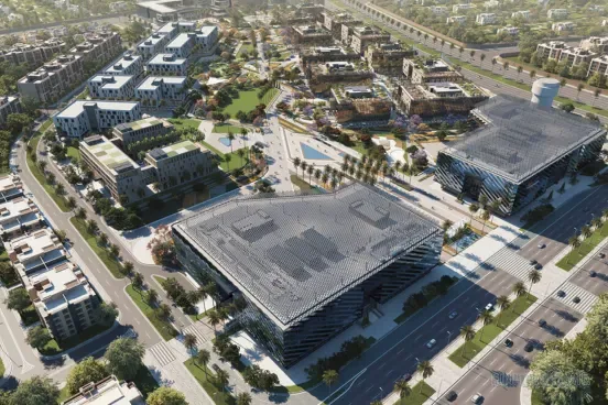 اوربن بيزنس لين Urban Business Lane — المشروع التجاري الشقيق لـ مكاتب ازاد بيزنس لاونج من نفس مطور شركة تعمير TAMEER في القاهرة الجديدة
