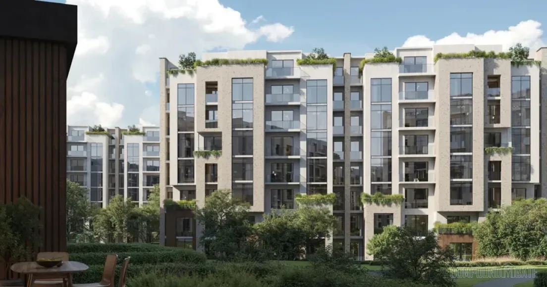 Ivoire West Compound - sister project by PRE Developments in west Cairo, peer to Hadaba