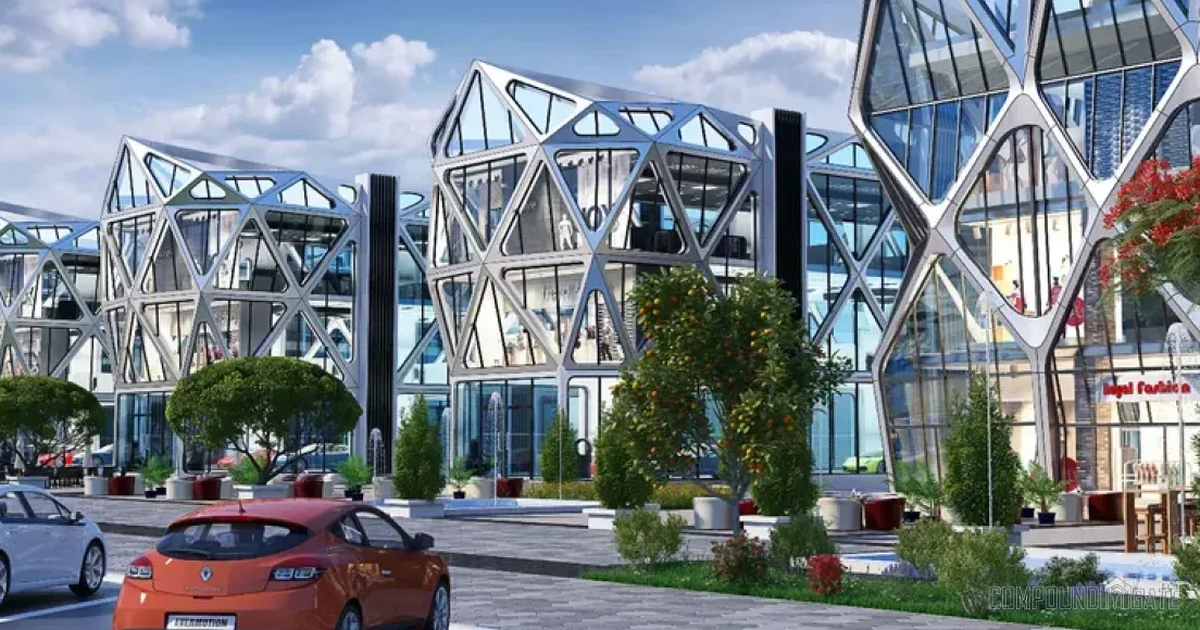مول ميد تاون سولو — التصميم المعماري لـ Midtown Solo Mall في العاصمة الإدارية الجديدة