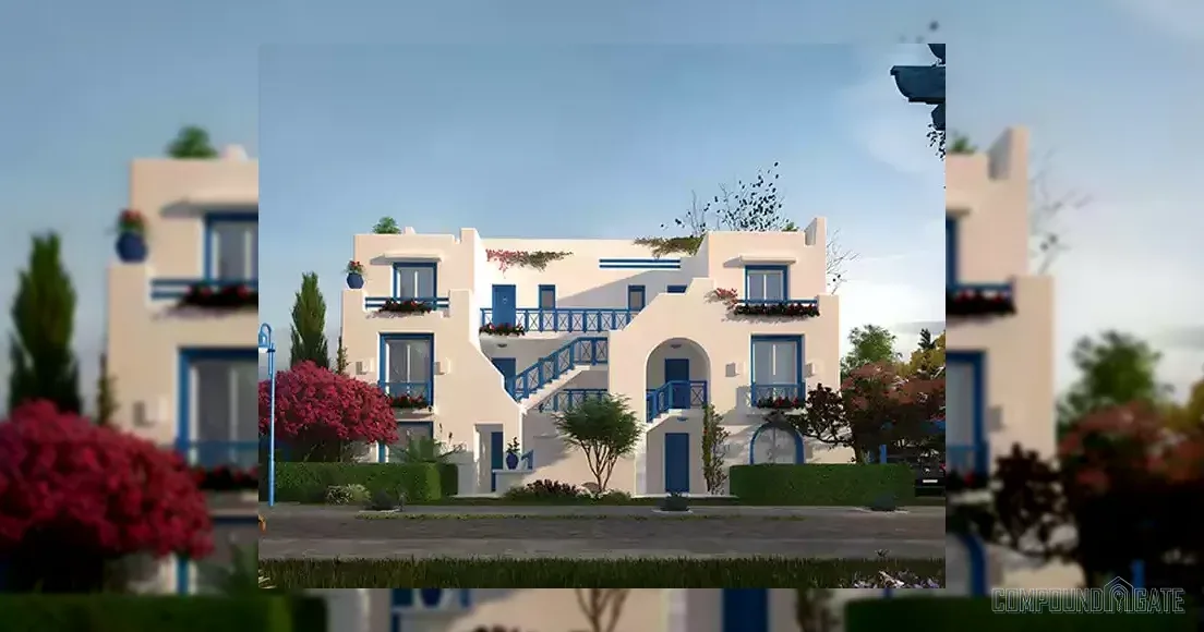قرية ماونتن فيو الساحل الشمالي Mountain View North Coast — مشروع شقيق من نفس مطور قرية ماونتن فيو السخنة 1 على ساحل البحر المتوسط، يوضح هوية ماونتن فيو في تطوير القرى الساحلية