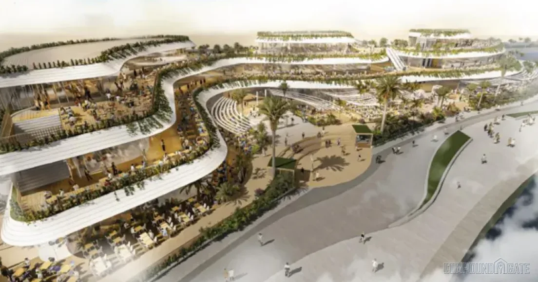 بالم هيلز نيو العلمين مول — مشروع شقيق لـ مول ويست لين بوليفارد بنفس مطور بالم هيلز Palm Hills Developments