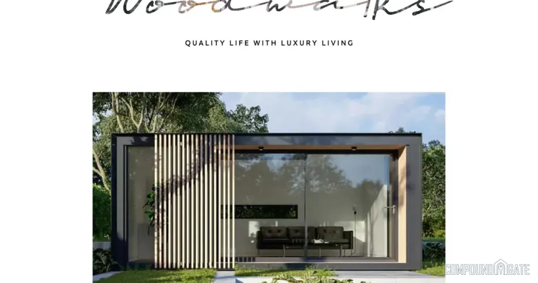 كمبوند وود وولكس المستقبل سيتي Compound Wood Walks Mostakbal City