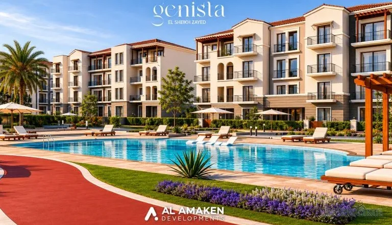 كمبوند جينستا الشيخ زايد Compound Genista Sheikh Zayed