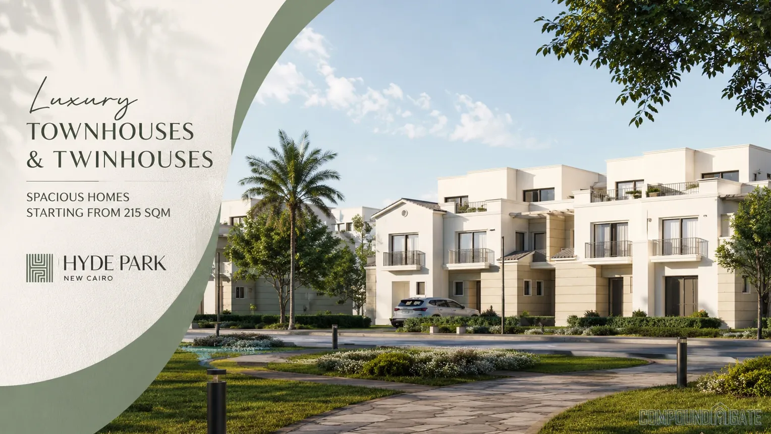 كمبوند هايد بارك القاهرة الجديدة Compound Hyde Park New Cairo