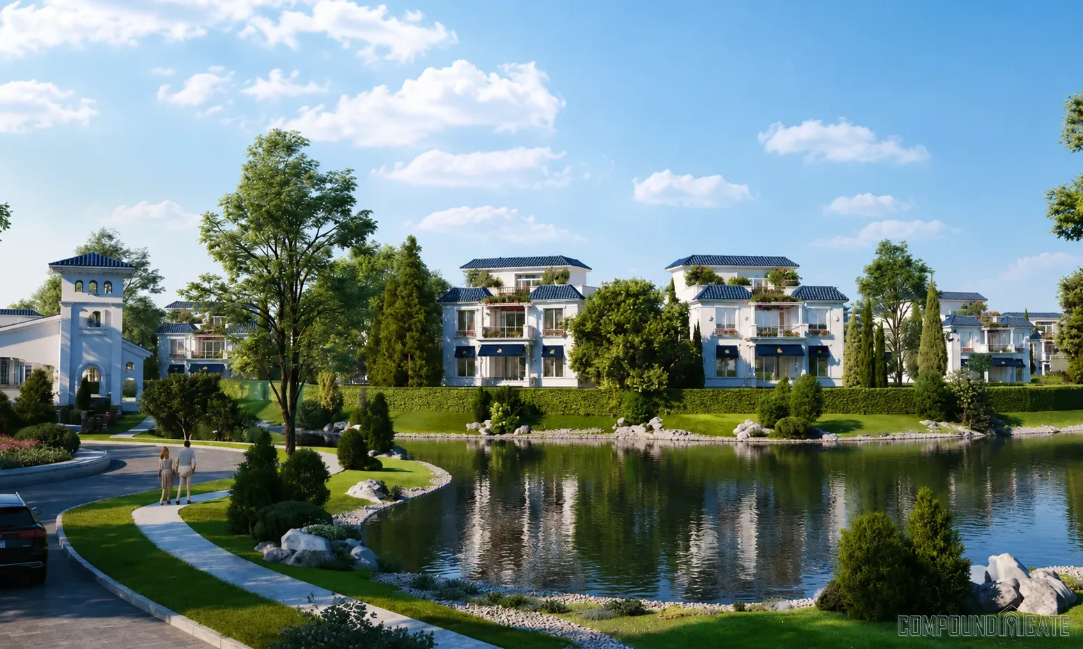 تصميم كمبوند اليفا Aliva Mostakbal City