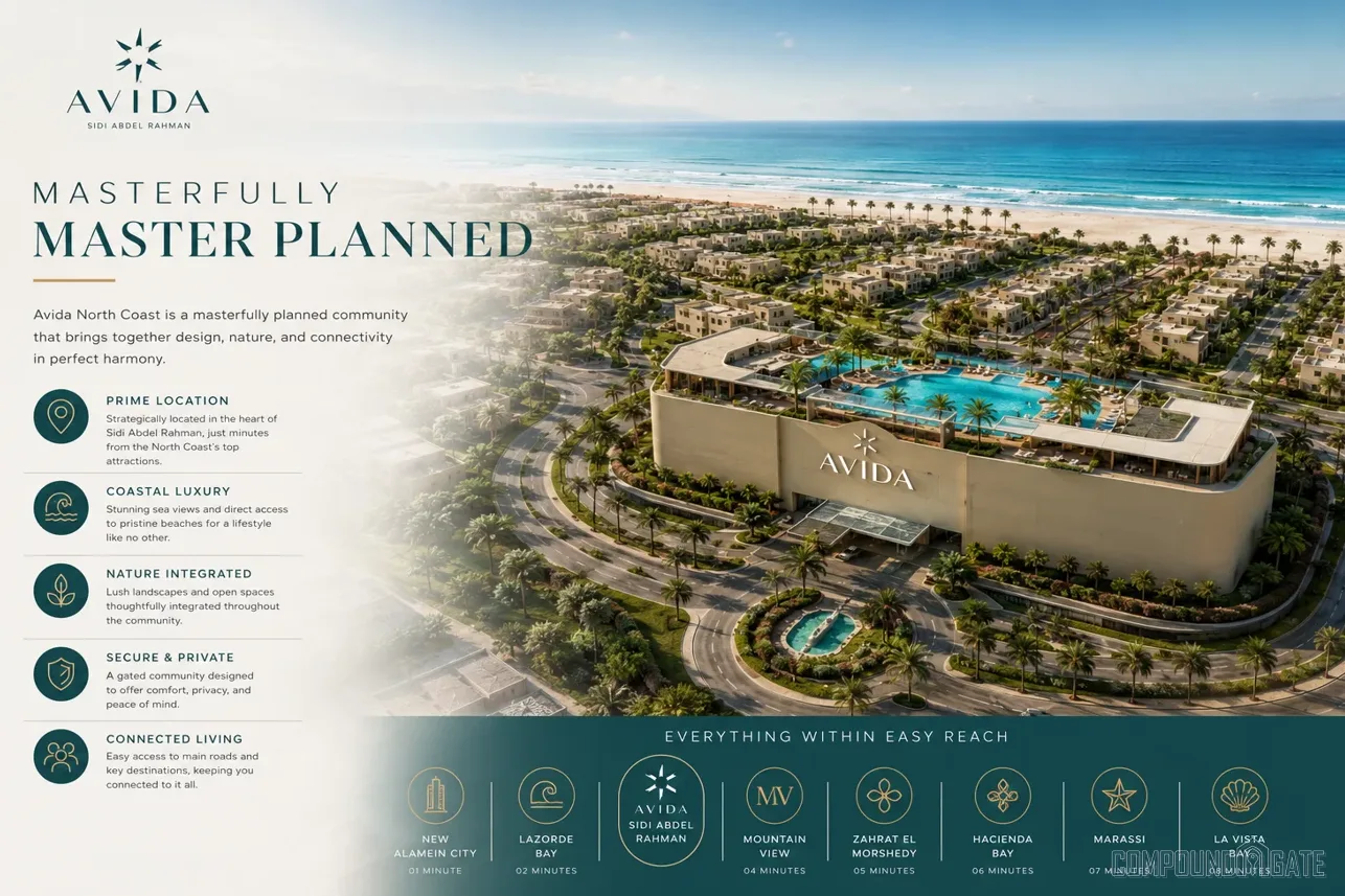 تصميم قرية افيدا Avida Design