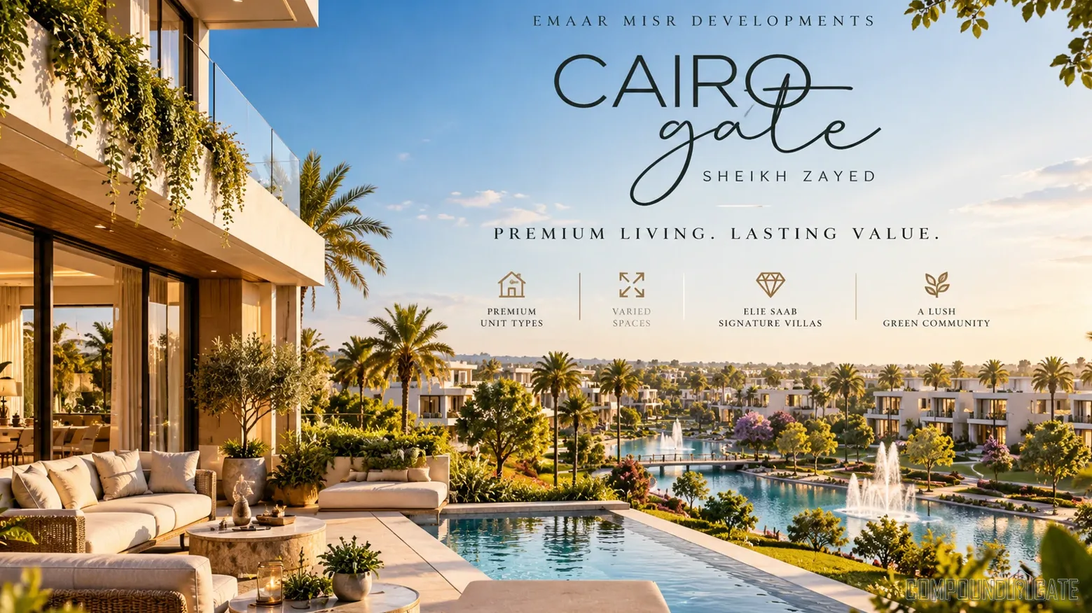 أسعار كمبوند كايرو جيت 2026 Cairo Gate Prices Sheikh Zayed