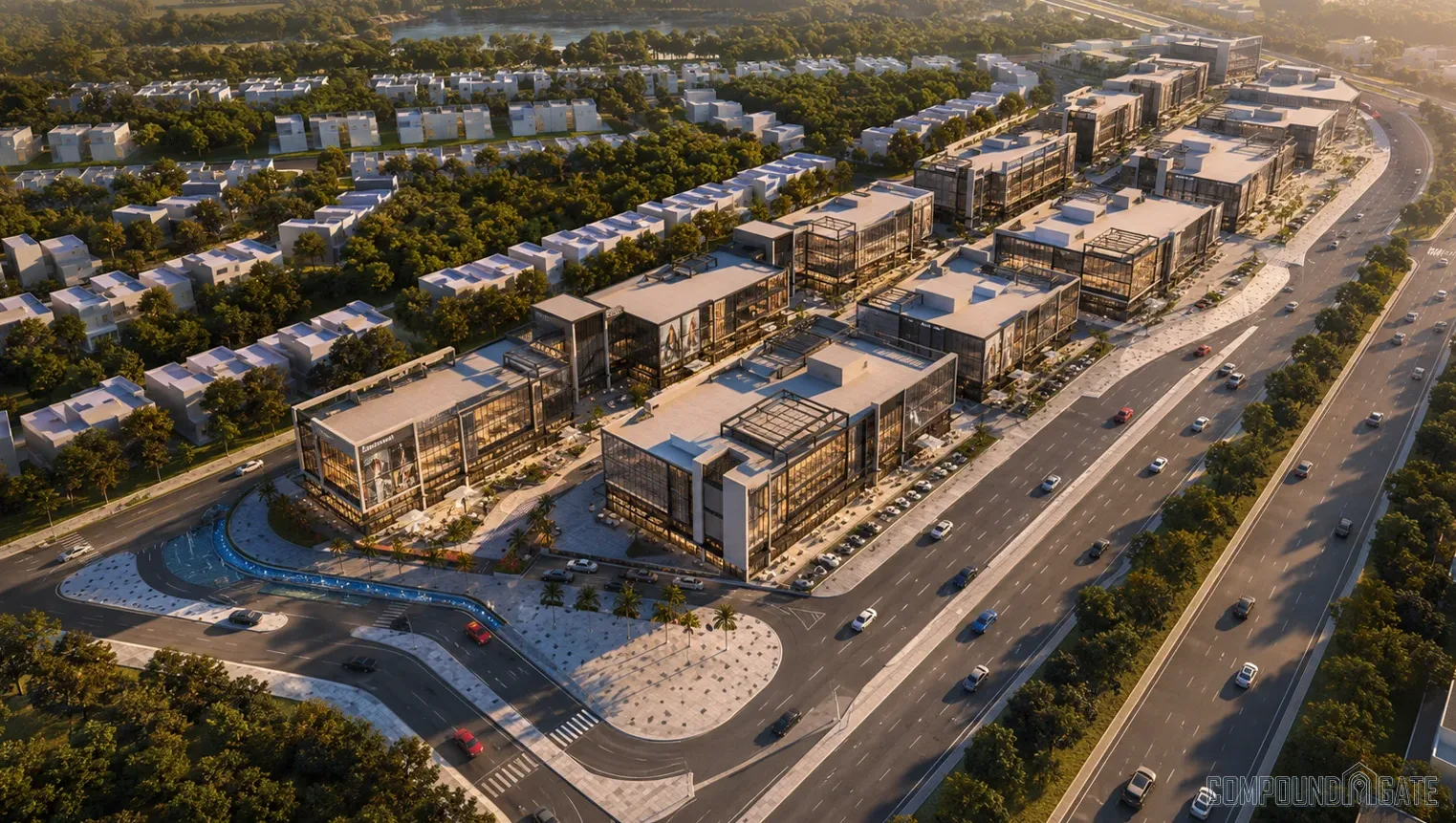 تصميم مول ايست ماين Eastmain Mall Design