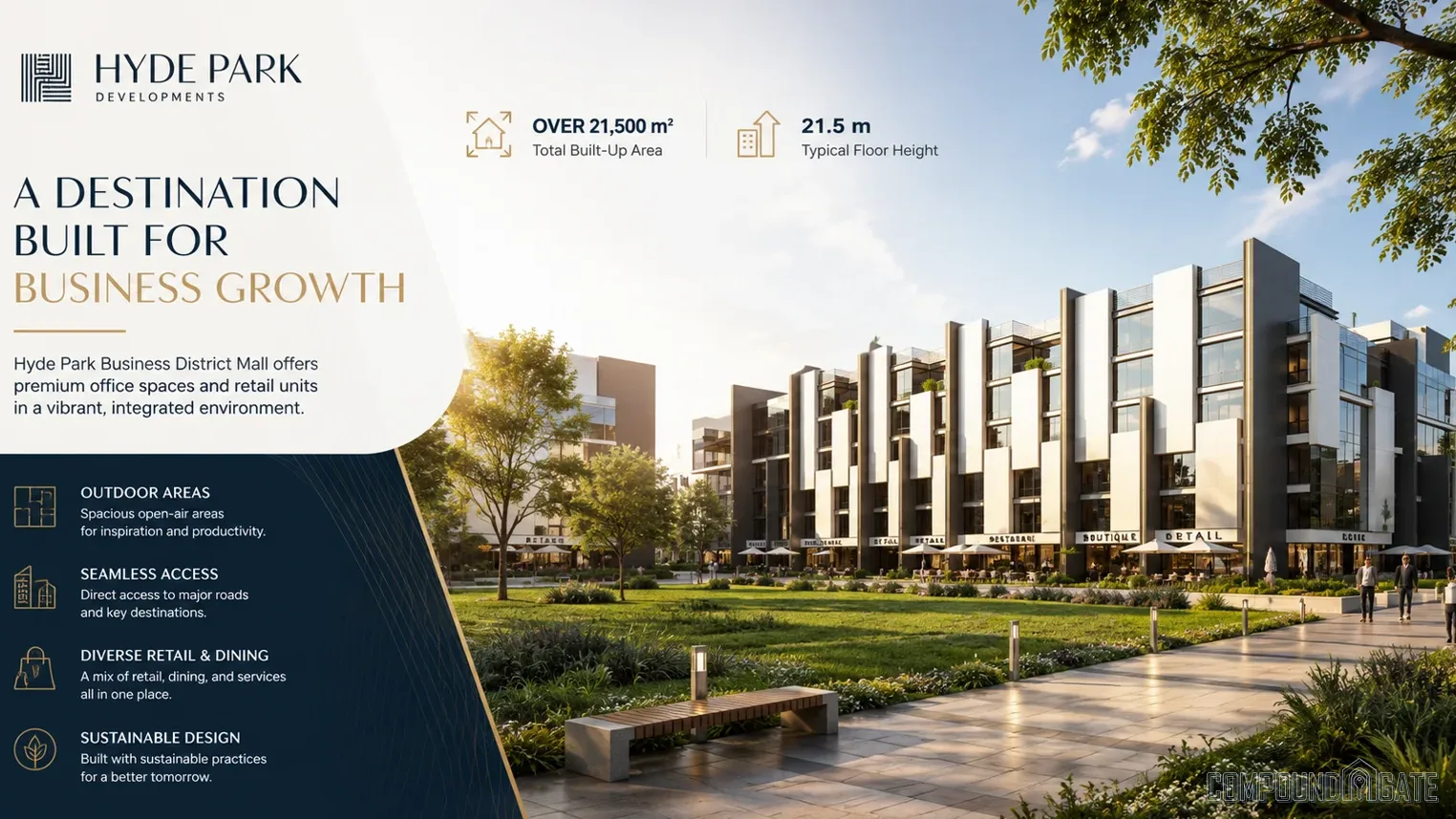 Design of Hyde Park Business District Project
