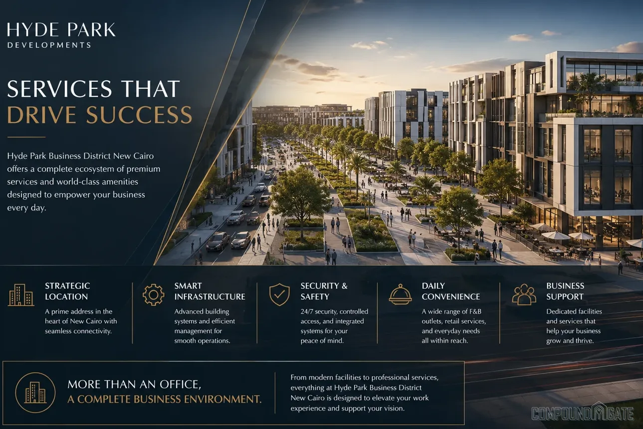 Services and Facilities at Hyde Park Business District