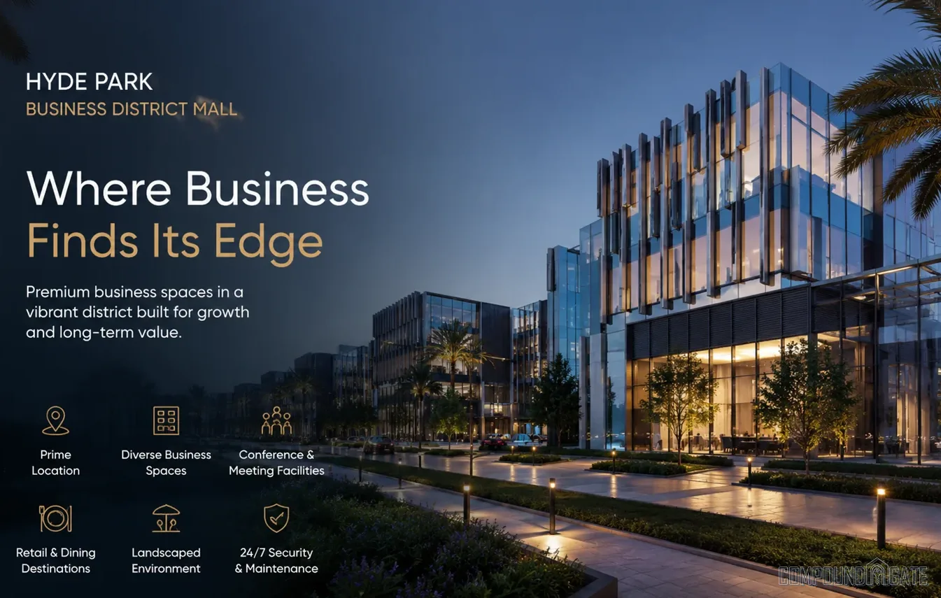 General Features of Hyde Park Business District Mall