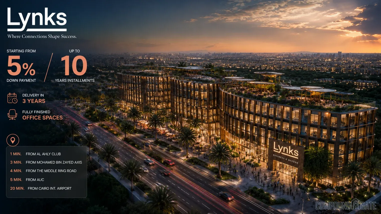 تصميم مول لينكس Lynks Mall في القاهرة الجديدة