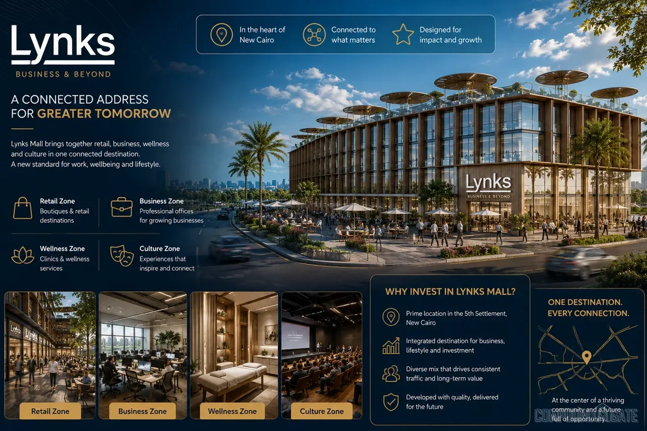 أسعار مول لينكس Lynks Mall في القاهرة الجديدة 2026