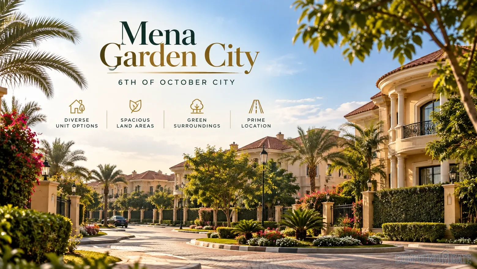 أسعار كمبوند مينا جاردن سيتي 6 اكتوبر 2026 Mena Garden City Prices