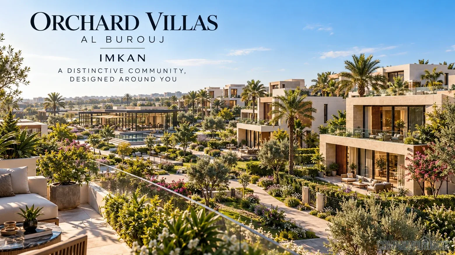 General Features of Orchard Villas by Imkan Misr
