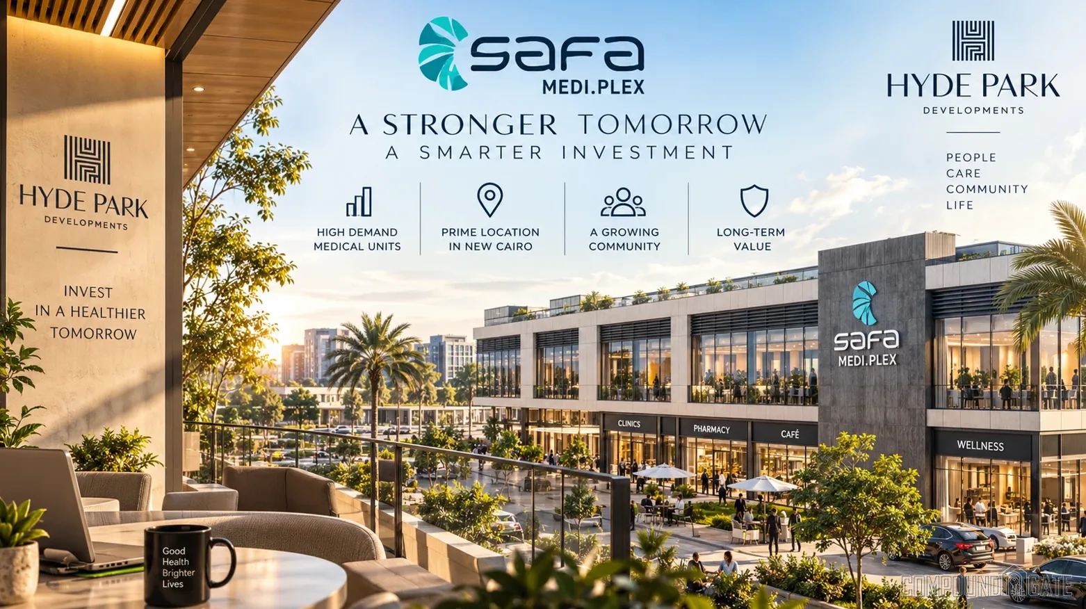 العائد الاستثماري المتوقع في مول صفا ميدي بلكس Safa Medi Plex Investment