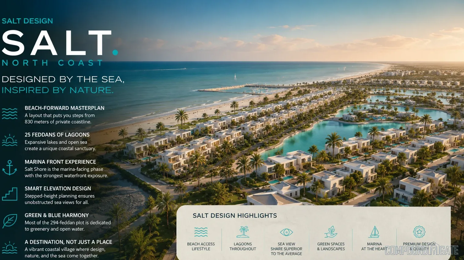 تصميم قرية سولت Salt Design North Coast