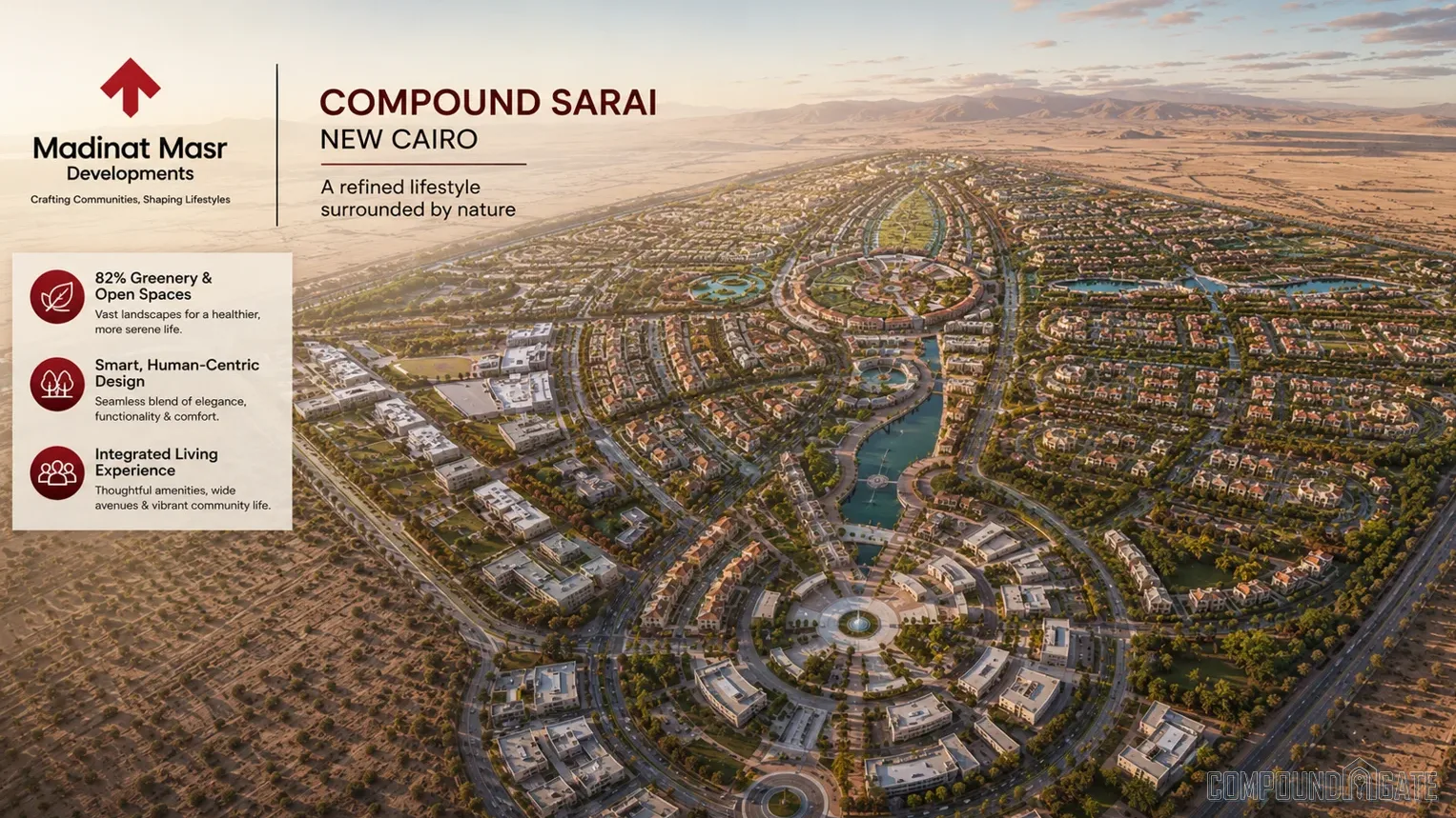 تصميم كمبوند سراي