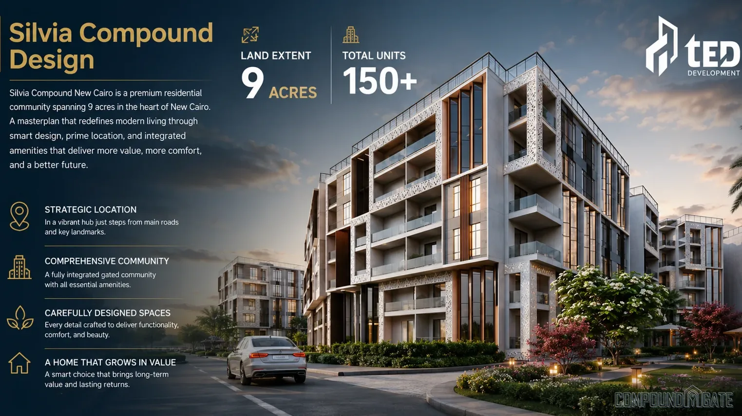 تصميم مشروع سيلفيا Silvia Compound Design
