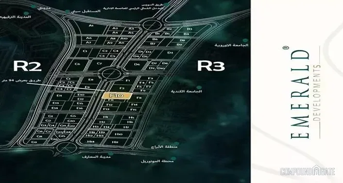 موقع مول ستون كابيتال في العاصمة الإدارية الجديدة Stone Capital Mall Location