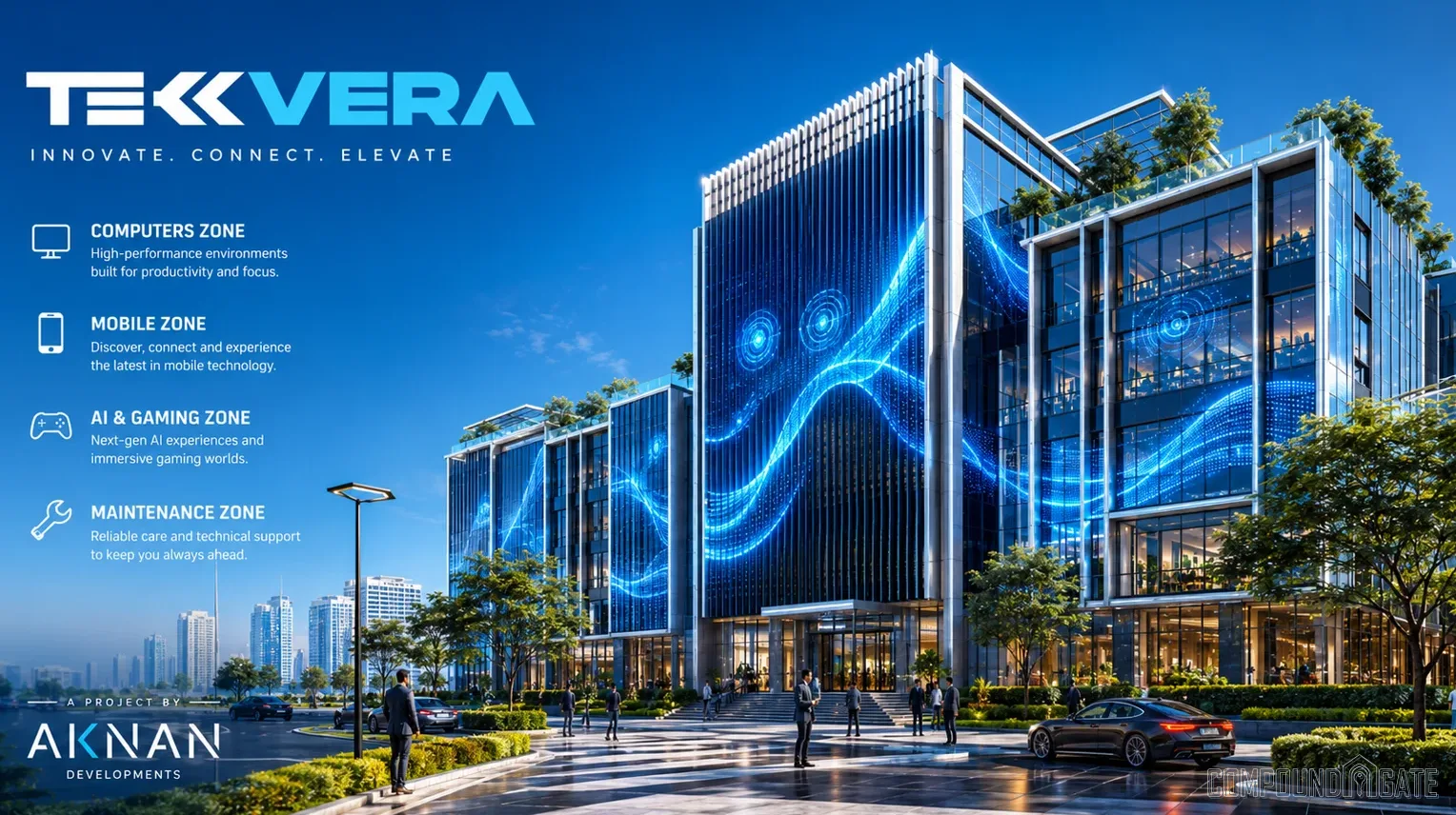 تصميم مول تيك فيرا Tekvera Mall Design