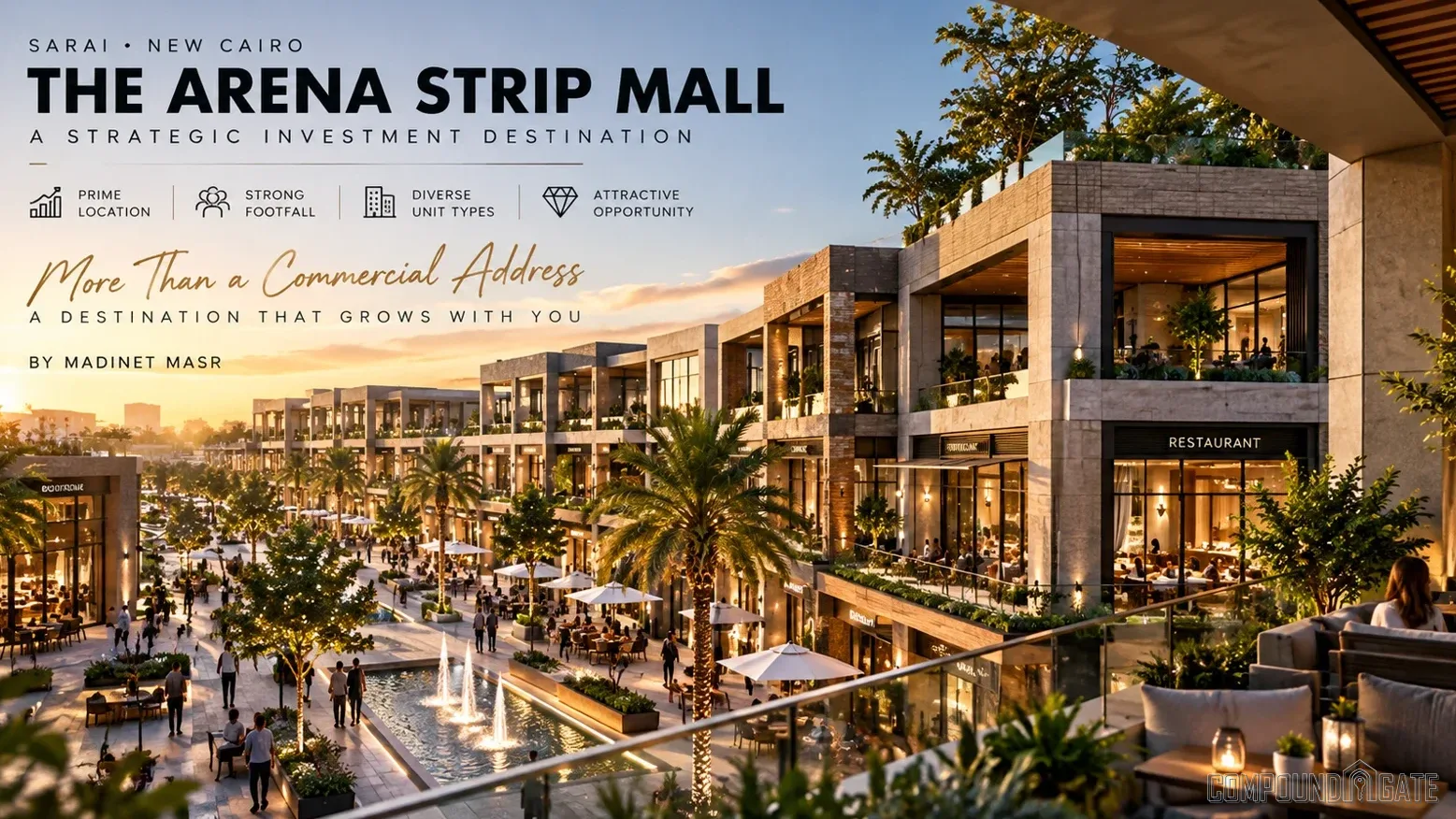 Investment Case and Expected Yield at The Arena Strip Mall
