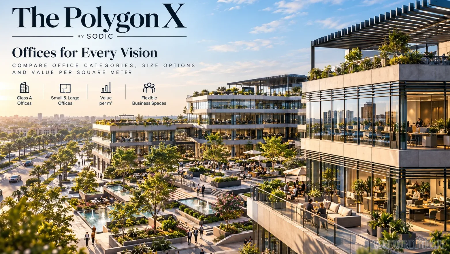 أسعار ذا بوليجون إكس ومكاتبه 2026 The Polygon X Prices