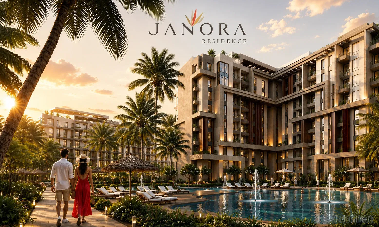 كمبوند جانورا ريزيدنس العاصمة الإدارية الجديدة Compound Janora Residence New Capital