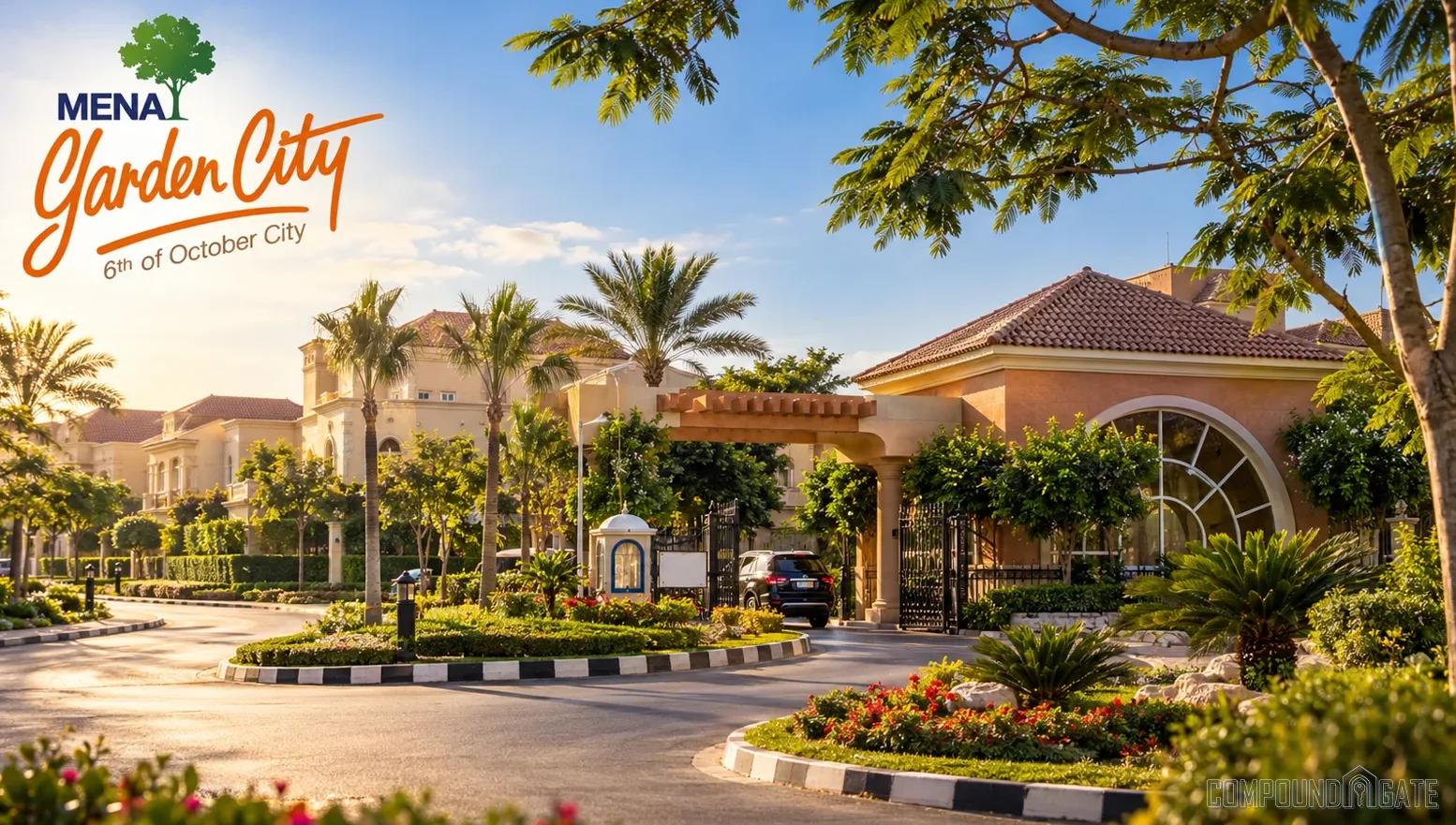 كمبوند مينا جاردن سيتي 6 اكتوبر Compound Mena Garden City October