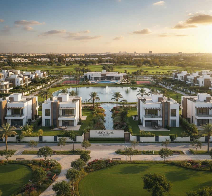 كمبوند بارك فيلاز - البروج الشروق Compound Park Villas - Al Burouj El Shorouk