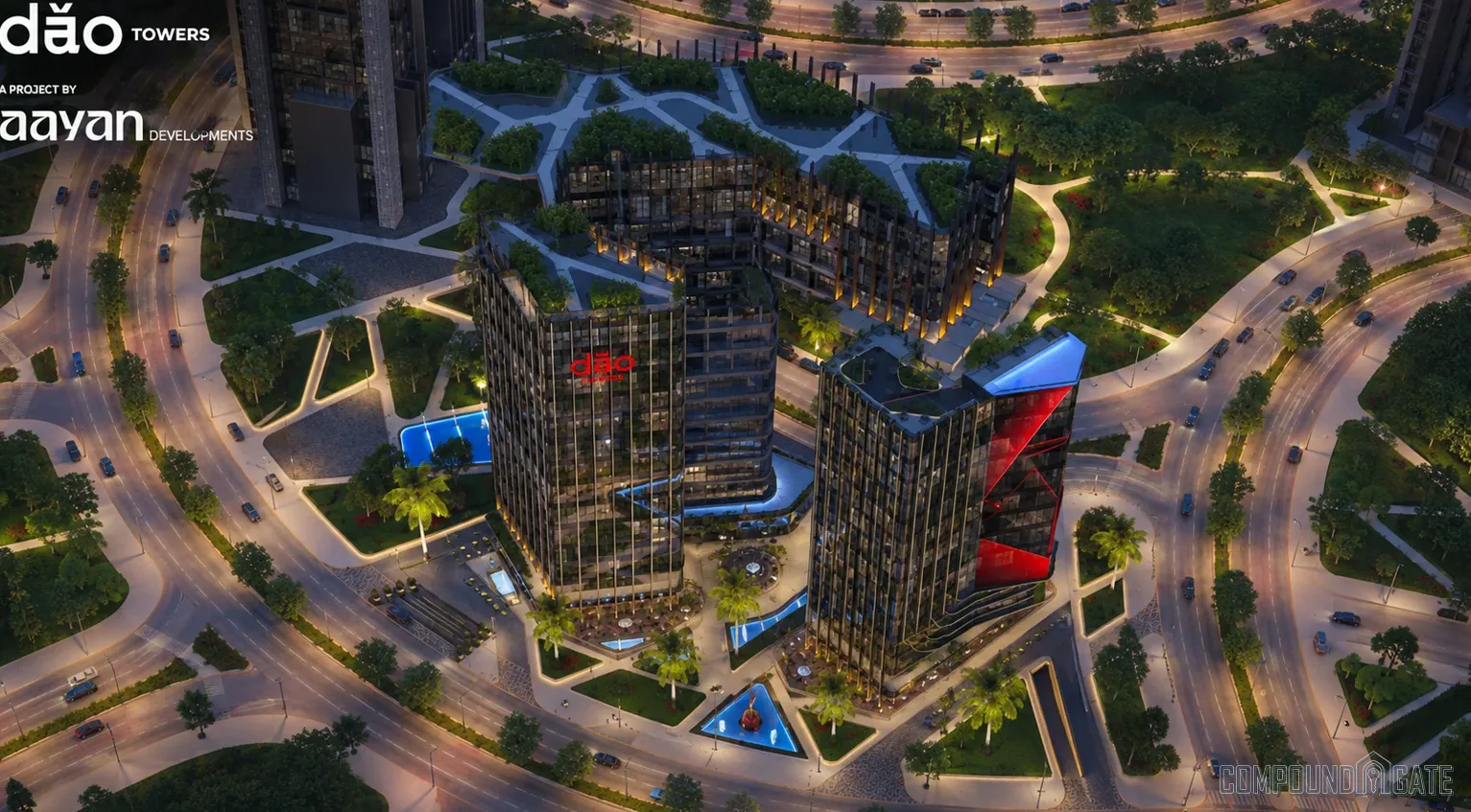 داو تاور العاصمة الإدارية الجديدة — التصميم