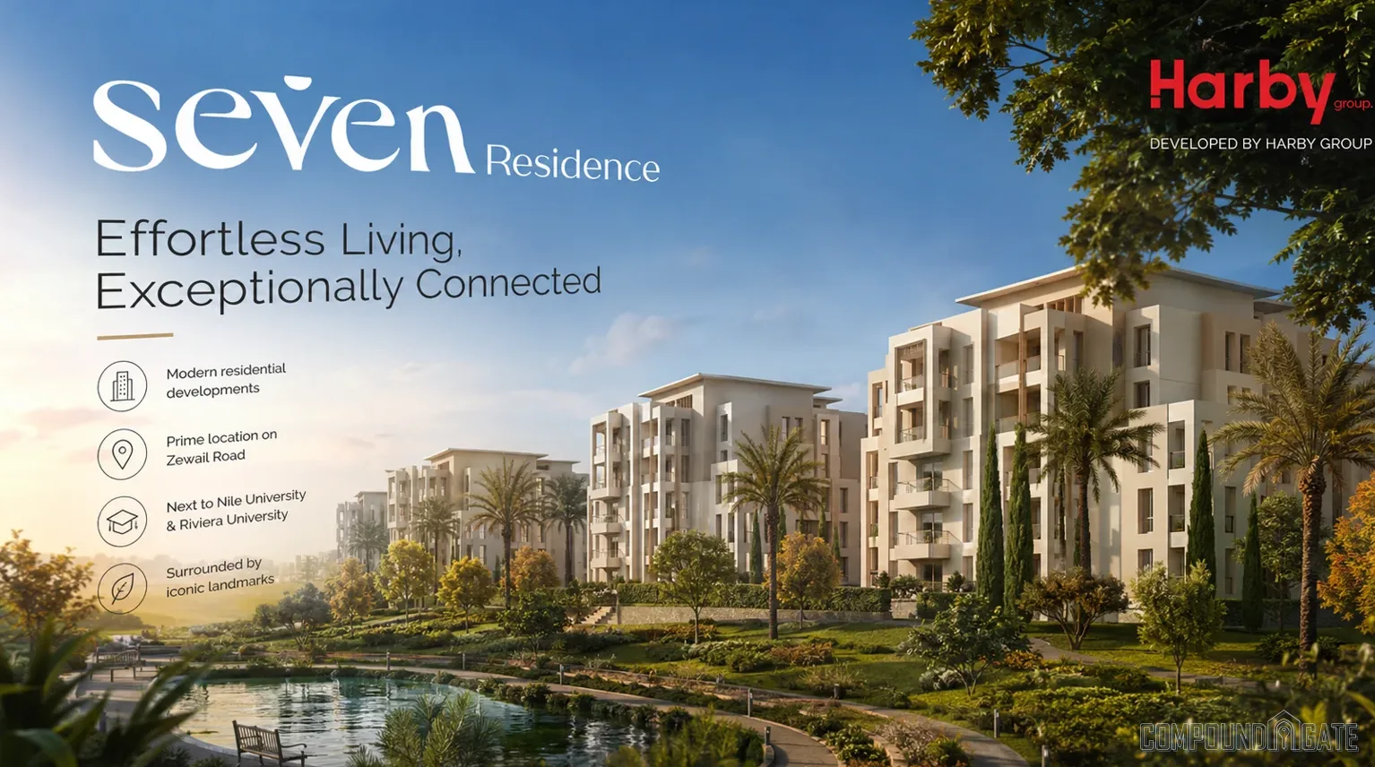 كمبوند سيفين ريزيدنس 6 اكتوبر Compound Seven Residence October