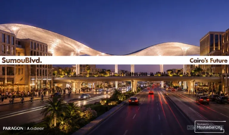 كمبوند سمو بوليفارد المستقبل سيتي Compound Sumou Boulevard Mostakbal City