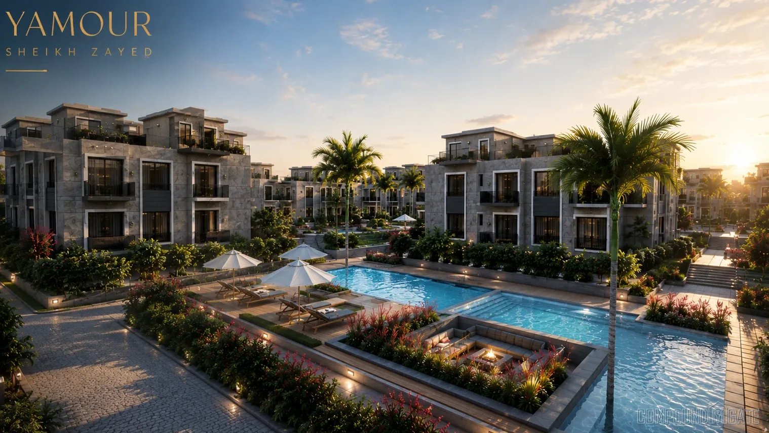 كمبوند يامور الشيخ زايد Compound Yamour Sheikh Zayed